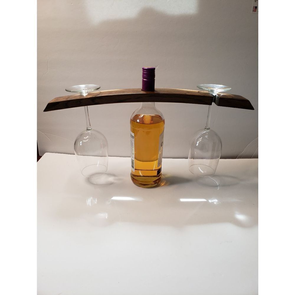 Wooden Wine Glass Caddy
